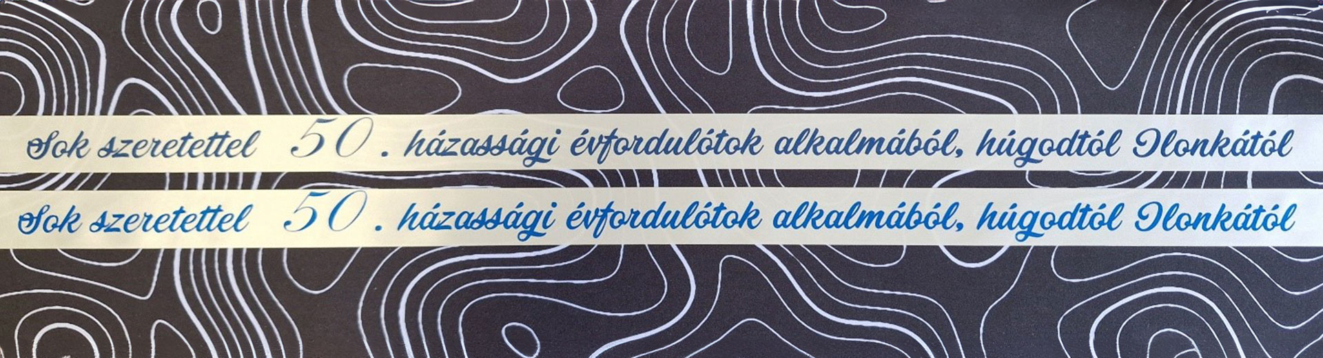 Egyedi szalag gyártás, díszszalag készítés